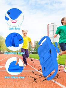 Relndoo Máy tính bảng Android 7 inch dành cho trẻ em, bộ xử lý lõi tứ/RAM 3GB/Bộ nhớ trong 32GB/WiFi/Màn hình IPS 1024x600/GMS/Kiểm soát của phụ huynh/Pin 3000mAh/Camera kép, kèm vỏ bảo vệ chống sốc, dùng cho giáo dục và chơi game (Không bao gồm bộ sạc) - Màu xanh dương - Màu xanh lam - Xem 3