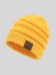 1/2 件婴儿无檐帽柔软温暖针织婴儿冬帽，可爱新生儿和幼儿冬帽 - Winter Hat - 查看 38