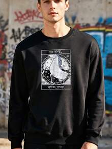 Frozen-2-The-Nokk-Water-Spiri Card Long-Sleeve Sweatshirt - màu đen - Xem 4