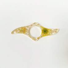 Hot Selling Epoxy Resin Dried Flower Bookend Daisy Plum Blossom Student Reading Creative Book Support Reading - Red Dried Flowers - View 8