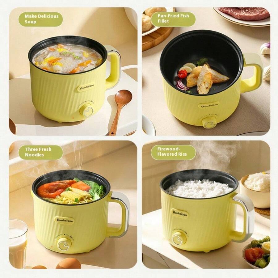 Panci Masak Multifungsi dan Panci Tekanan, Pengukus Terintegrasi, Berbagai Mode Memasak (Seperti Merebus, Mengukus, Mendidih, Menggoreng, Menumis), Panci Masak Ringkas - View 1