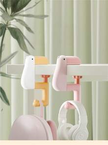 Desktop Hook For Student Desk And Office Desk, Adjustable Edge Without Punching Holes And Movable Hook, Suitable For Students To Hang Backpacks, Hang Keys At Home, Hang Backpacks In The Office, Multi-Purpose Hook