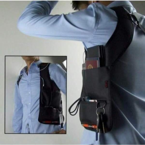 1pc Multi-Functional Chest Rig Bag, Men's Outdoor Tactical Sling Bag, Large Capacity And Easy Access, Suitable For Sports And Travel