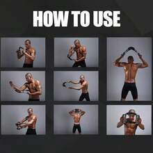 Shaker  Arm Trainer,Adjustable Chest Expander Great For Home Fitness New - Red - View 4