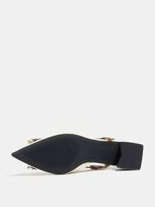 Zapatos de tacón alto con hebilla cuadrada de strass, puntera puntiaguda y correa de tobillo, elegantes y cómodos para uso casual, citas, al aire libre, fiestas, bodas y regalos de cumpleaños, en color marrón