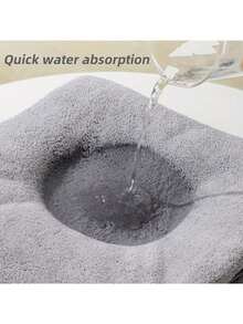 Kids Bath Towels - Grey - View 6