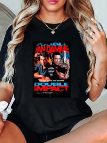 Women T-Shirts - Black - View 1