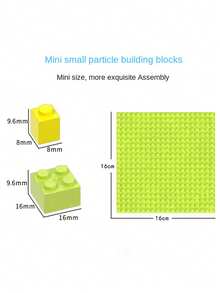 130pcs/170pcs/260pcs/340pcs Children Large Building Blocks Toys, Early Education Stacking Puzzle Marble Run Playset, Birthday Gift For Boys And Girls - Multicolor - View 5