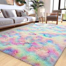 Colores del arcoíris teñidos con efecto tie-dye