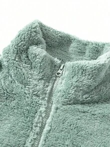 Women's Thermal Lined Warm Outdoor Sports Jacket - Green - View 3