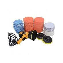 Rotary Electric Car Polisher Buffer Sander Polishing Machine 5" Sponge Pads Mop - View 2
