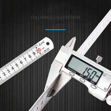 15/20/30 Cm Stainless Steel Ruler, Double-Sided Scale Ruler, DIY Office Drawing And Measuring Tool, Thickened Steel Ruler - Multicolor - View 4