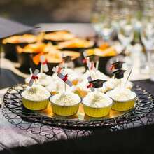 CHIPRISE 100-Piece Set (50 Cups + 50 Lids) Mini Cheesecake Containers With Lids, Paper Cupcake Liners, Disposable Aluminum Foil Cream Pudding Pots, Mini Pie Pans With Lids - Ideal For Puddings, Custards, Mini Cakes, And Other Desserts. Perfect For Parties, Weddings, Outdoor Events, And Holidays Like Christmas And Halloween. - 金色 - 查看 4