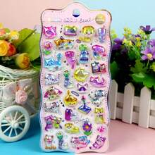 3D Embossed Gem Crystal Animal Stickers, Cute Decorative Stickers For Phone, Planner, DIY, Small Pattern Stickers
