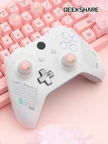 GeekShare 4pcs Fruit Silicone Joystick Grip Covers, Game Controller Accessories - Apples & Peaches - View 6