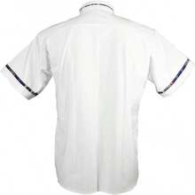 Men's Short Sleeve Mexican Guayabera Shirts Made In Mexico, Multiple Colorshalloween - 白色 - 查看 3