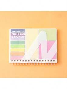 280-Page Multifunctional Notebook, Includes 40 Sticky Notes, 160 Index Tabs, 20 Expandable Tabs, 60 Lined Pages, Sticky Soft Ring Index Tabs, Suitable For Students, Essential Back-To-School Study Supplies