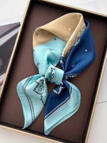 Blue Four-square Grid