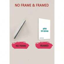 Love You Bye Print - Hallway Typography Poster - Entryway Decor - Aesthetic Wall Art - Funny Home Decor - New Home Gift, Housewarming Canvas Painting Posters And Prints Wall Art Pictures For Living Room Decoration Optional Frame ,Wall Art With Frame - 彩色 - 查看 4