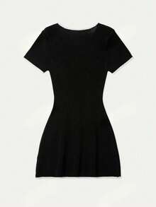 Robe de mode, bicolore, tissu confortable et doux, Noël Nouvel An