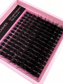 200pcs/150pcs/140pcs/100pcs Luxury Fluffy 8D Faux Mink Lashes - Mixed 10-18mm Length, 0. 07mm Thickness, Russian D Curl, Volumizing & Reusable Dramatic Lashes, Easy For Beginners - 10 Trays (60D/80D/100D/120D/160D/200D Variety Pack) Lash Clusters, Eyelash Clusters, Individual Eyelashes, Lashes, Fake Lashes - D 3 - 查看 6