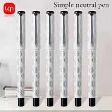 3/6 unidades Bolígrafos de gel negros - Experiencia de escritura suave Útiles escolares/de oficina para escritura creativa - Perfectos para estudiantes, maestros y profesionales que vuelven a la escuela - Negro - Ver 1