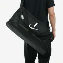 Nike 大容量健身運動訓練旅行包肩斜背包拎包桶包64*31*30cm - 黑色 - 查看 1