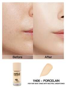 高清肌肤隐形持久粉底液 1N06/1Y04/1R02/1N00 30ml - 30ml-#1N06 - 查看 2