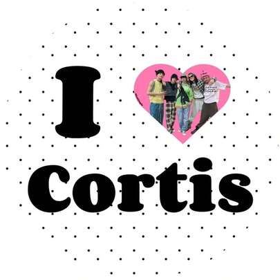 Distintivo periférico Bajiqui Cortis Suporte para fãs Pin de arte Fandom Coleção Millet Materiais DIY