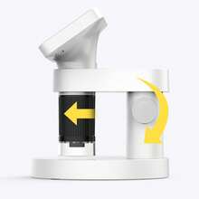 Microscopio digital de 3,97 pulgadas, 1000X FHD, 12 M, lupa de moneda para estudiantes - Blanco - Ver 9