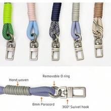 Purse Shoulder Strap Replacement For Bag, Non Braided Paracord Rope Handbag Straps - Khaki - View 5