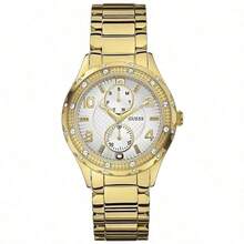 Guess Limelight Crystals Pink Ladies Watch W0442L2