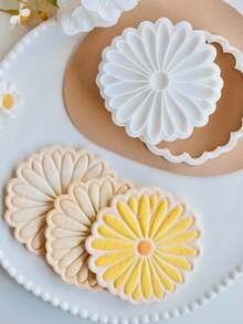 Moule à fleurs de marguerite pour gâteau, emporte-pièce à fondant, coupe-biscuits. Outils de cuisine pour la décoration de pâtisserie et biscuits