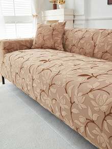 1 件提花弹力沙发套加厚防滑沙发套适用于客厅卧室户外沙发保护防宠物污渍 4 季沙发座垫套适用于 L 型单座躺椅和 1/2/3/4 座沙发秋季家居装饰冬季加厚版沙发盖 - 卡其色 - 查看 8