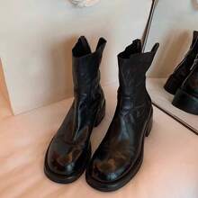 Women Ankle Boots & Booties - Black - View 2