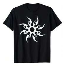 Two Time Forsaken Men's T-Shirt 100% Premium Cotton - 黑色 - 查看 2