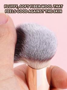 MAANGE 2支/13支装专业化妆刷套装，包含粉底刷、遮瑕刷和修容刷，适用于涂抹粉底、遮瑕膏等。刷毛柔软亲肤，是日常使用和旅行的理想之选。便携式旅行化妆刷套装，是送给女性和女孩的绝佳礼物。套装包含：粉底刷、遮瑕刷、腮红刷、修容刷、散粉刷、粉底刷、腮红刷。 - 杏色 - 查看 9