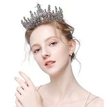 Heatunk Silver Wedding Crystal Tiara And Crown Set Elegant Headpieces For Women Bride Royal Queen Ideal For Quinceanera Birthday Prom Pageant