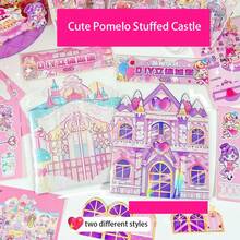 Dream Castle 3D Handmade Book Dress Up Children's DIY Toy Book Princess Cute Cartoon Handbook Material Book Quiet Book - Multicolor - View 5