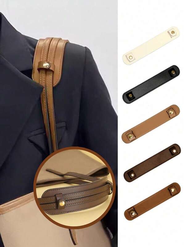 Almohadilla de hombro de descompresión universal para bolsos de hombres y mujeres, almohadilla de hombro antideslizante para bolsos de mano, correa de hombro fija para bolsos de Londres, hecha de vaca genuino, imitando la textura y el color, diseño ampliado que reduce eficazmente la presión en el hombro, lleva el bolso cómodamente durante mucho tiempo, adecuado para viajes, trabajo o uso diario.