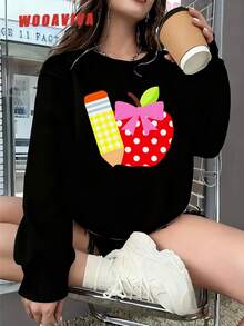 Women Sweatshirts - Black - View 1
