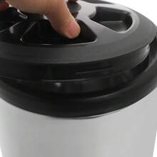 Multi-Purpose 8L Thermal Storage Container, Ideal For Picnics, Catering, And Daily Use, Keeps Food Hot Or Cold For Hours, Easy-Carry Handle - Black - View 8
