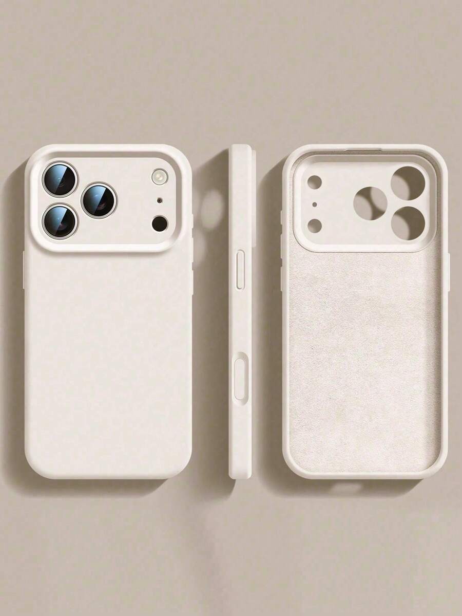 高品质液态硅胶手机壳适用于 17 Pro Max 17 Pro 17 Air 17 16 15 14 13 12 11 Pro Max Plus 柔软触感亲肤防震保护套