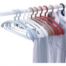 Trrcylp 10 Pack Heavy Duty Hangers Plastic 25 Lb Capacity Swivel Hook Clothes Hanger Wide Shoulder Non Slip Thick Coat Hanger Orange