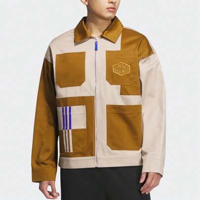 Adidas Unisex Casual Jacket, Comfortable Sports Coat With Collar