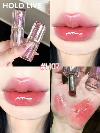  HOLD LIVE 冰晶透明光泽唇膏，镜面固体唇彩 Lip Freeze H07
