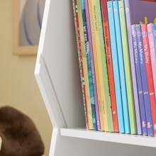 SoBuy KMB55-W, Children Kids Bookcase Book Shelf Toy Shelf Storage Display Shelf With 8 Storage Compartments - KMB120-W - 查看 9