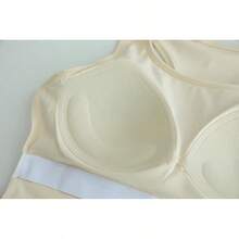 Bsubseach Camisetas de Entrenamiento para Mujer Top Deportivo Camisas de Ropa Deportiva de Fitness Yoga Top para Mujer - Azul claro - Ver 6