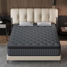 10"12"14 Inch Queen Size Mattress, Deep Sleep Memory Foam Hybrid Euro Top Mattress - 7-Zone Mattress - Optimal Lumbar Support For Perfect Comfort - Twin Full Queen King Size Mattress Options. - 深灰色 - 查看 9