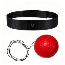 1pc/2pcs Boxing Reflex Ball Set For Adults & Teens - PA Nylon React Reflex Ball With Adjustable Headband, Hand Wraps & Carry Bag - Enhances Hand-Eye Coordination, Speed & Reaction Time - Multicolor - View 13
